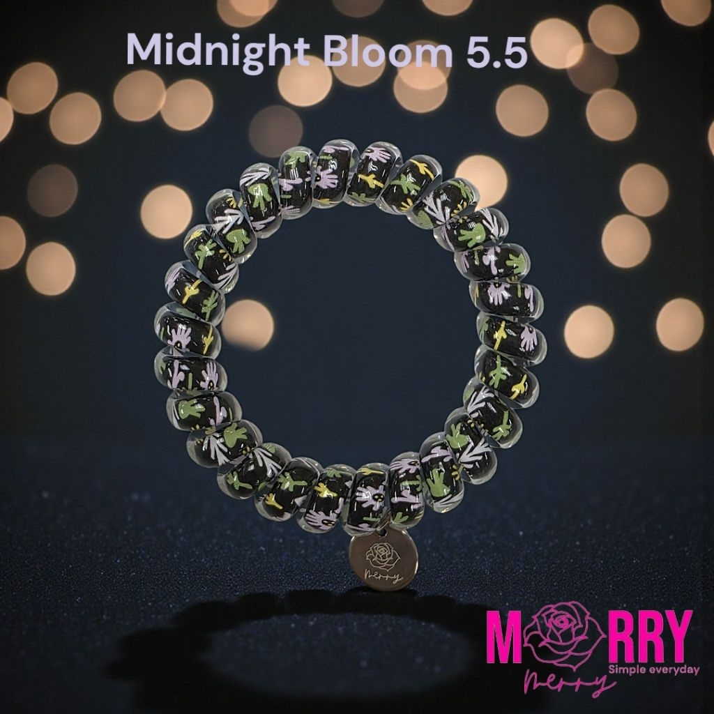 ยางรัดผม Merry merry รุ่น Midnight Bloom : 5.5