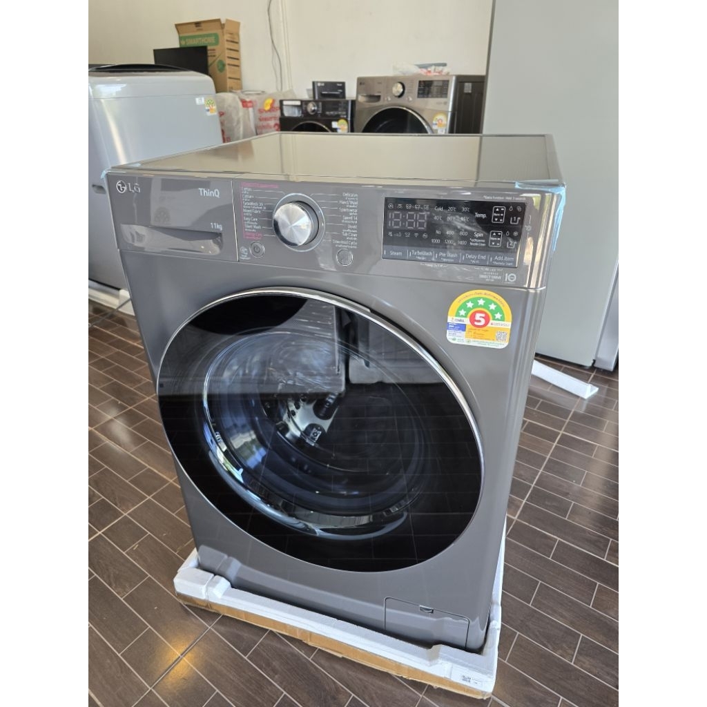 LG เครื่องซักผ้าฝาหน้า 11 kg รุ่น FV1411S3MA เกรดB