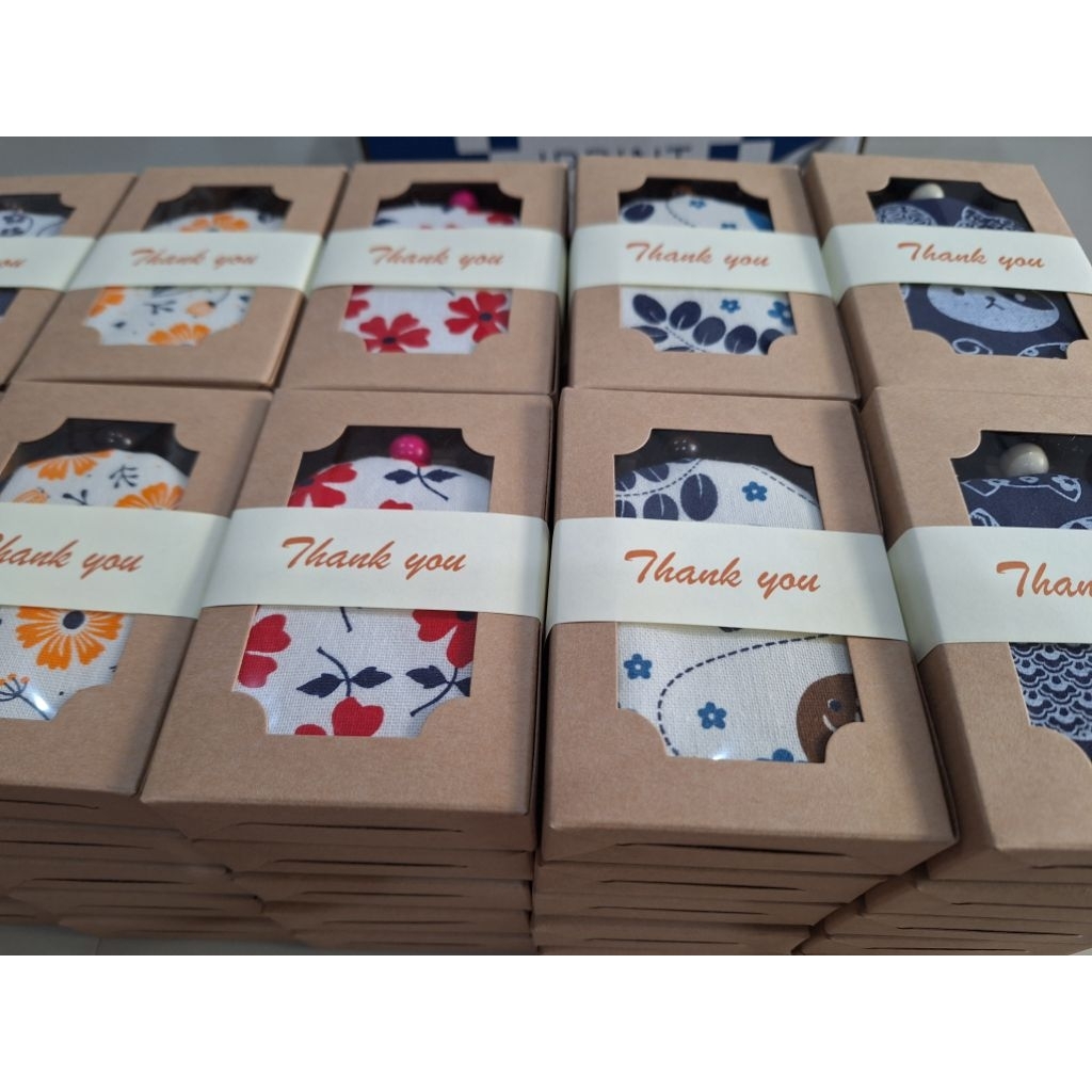 Keycover พวงกุญแจผ้า พร้อมกล่อง (แจ้งลาย พวงกุญแจที่ต้องการ ทางแชท)