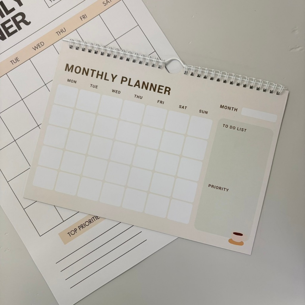 Planner A3 ✘2026 ปฏิทินโปสเตอร์ ✘ ปฏิทินผนัง 2569  Calendar DIY