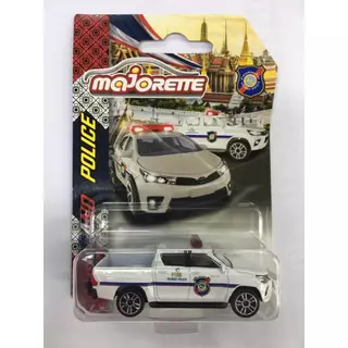 Majorette ชุด Thailand Tourist Police Cars รถตำรวจท่องเที่ยว รถเหล็ก 1/64 (แพ็คไม่สวย) ของแท้ มือ 1