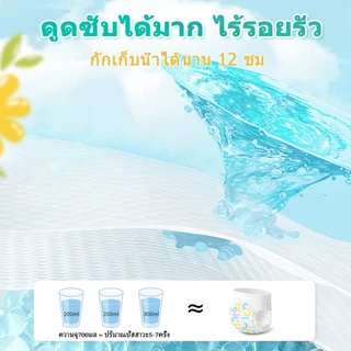 🧸❤️จัดส่งด่วน ❤️🧸แพมเพิส MADA ผ้าอ้อมเด็ เทปซุปเปอร์พรีเมี่ยมออร์แกนิค ไซส์ NB-3XL 50 ชิ้น *3แพ็ค