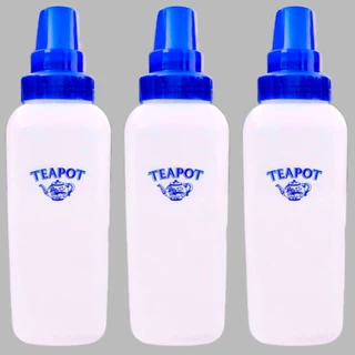 ขวดบีบคาร์เนชั่น ขวดบีบทีพอท (ชุด 3 ใบ) ขนาด 1200 ml ขวดบีบนมข้นหวาน ขวดบีบซอส ขวดบีบ มีฝา มีสเกล กว้าง 9 cm สูง 27 cm