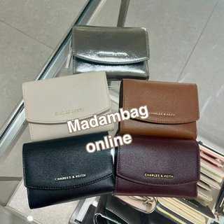 𝗖𝗛𝗔𝗥𝗟𝗘𝗦 & 𝗞𝗘𝗜𝗧𝗛 Briony Small Envelope Wallet แท้จากช็อป กระเป๋าสตางค์ใบสั้น