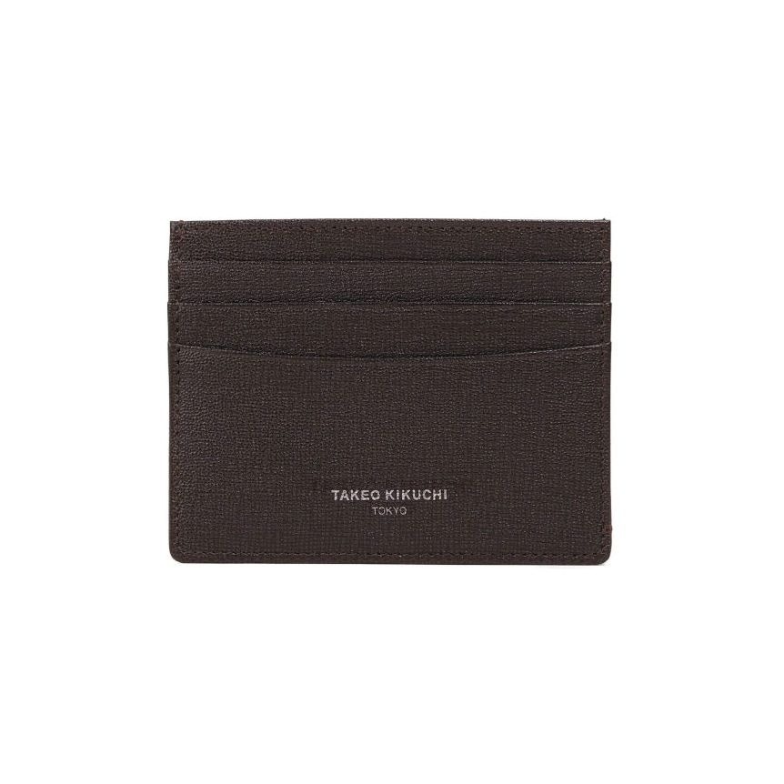 TAKEO KIKUCHI กระเป๋าใส่บัตร CAVIAR CARD CASE