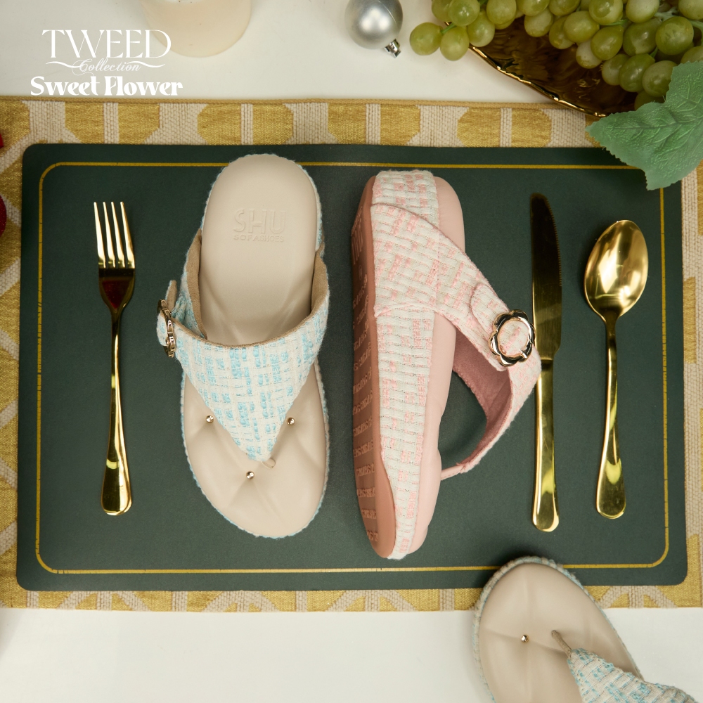 SHU SOFASHOES 2.5" SWEET FLOWER รองเท้า