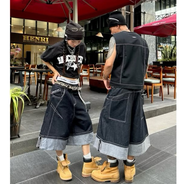 Pre-order(14-20days) แบรนด์เวียดนาม 🇻🇳 Insane® | Denim Pants | FOLDLOCK RAW DENIM PANTS / FOLDLOCK R