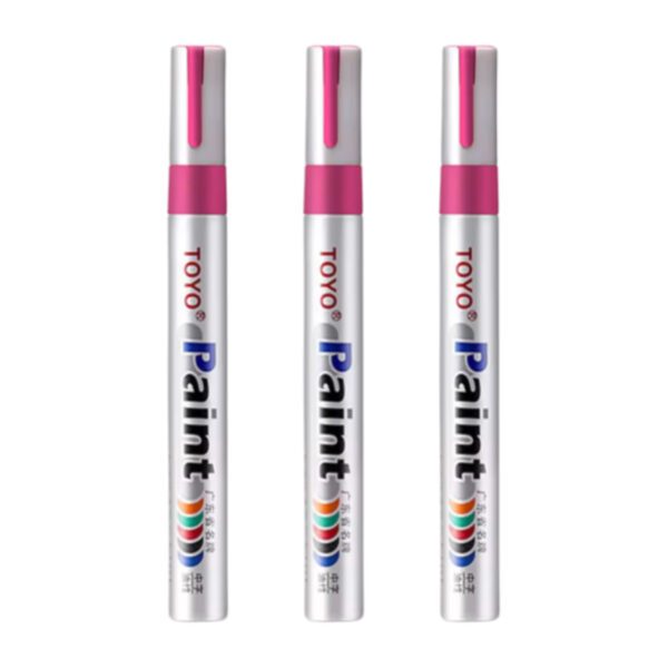 (มีใบกำกับภาษี) TOYO GP0117 ปากกามาร์คจุดเครื่องยนต์ "สีชมพู" ชุด 3 แท่ง (ตกแท่งละ 40.-)