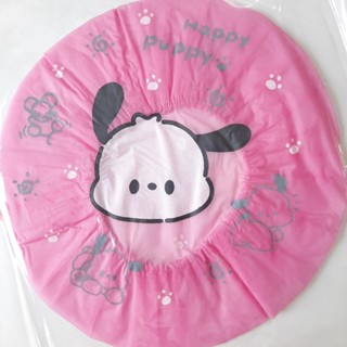 👒หมวกอาบน้ำ ลายpuppy หมวกคลุมผมอาบน้ำ
