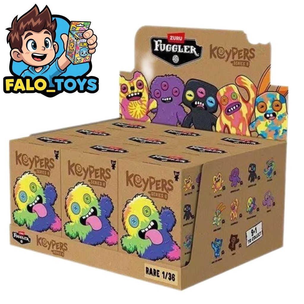 พร้อมส่ง fuggler keychain series 6 ( 9 สุ่ม )