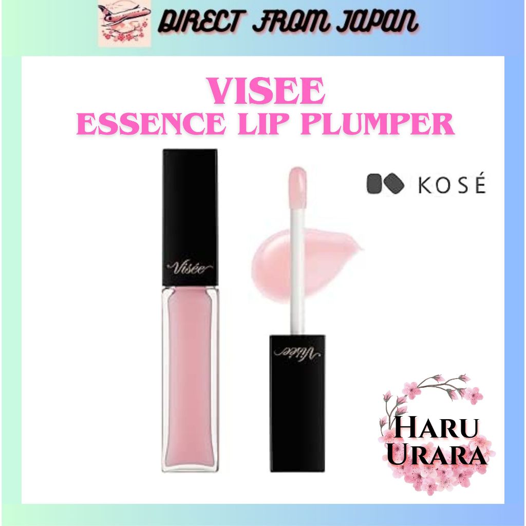 【ส่งตรงจากญี่ปุ่น】Visee Essence Lip Plumper ลิปพลัมเปอร์ เพิ่มความอวบอิ่ม ชุ่มชื้น ติดทนนาน