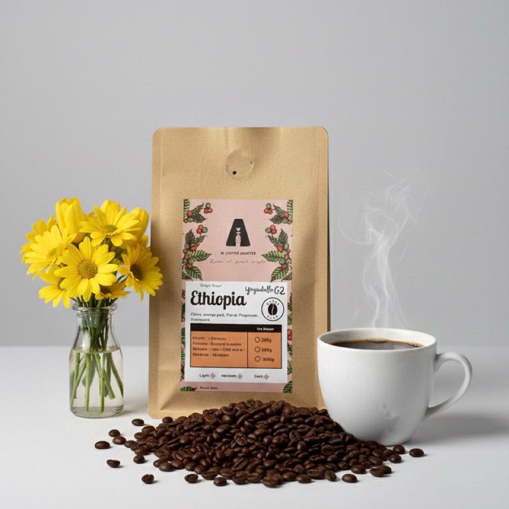 aicoffeeroaster | เมล็ดกาแฟเอธิโอเปีย Yirgacheffe wash process 250g,500g ราคา ถูกที่สุด ดีลบีเคเค แกลเลอรีภาพที่ 2