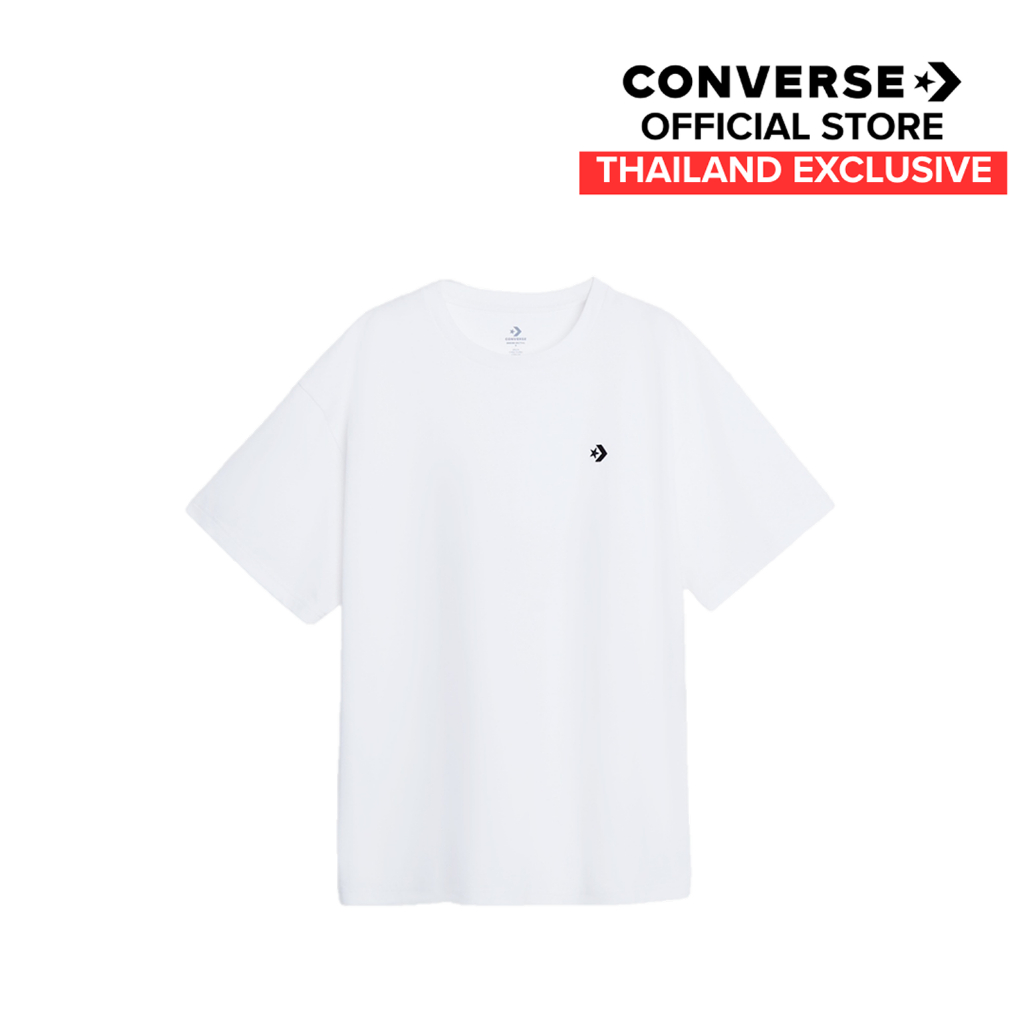 CONVERSE تيشيرت رجالي Key Point of Artist — أبيض