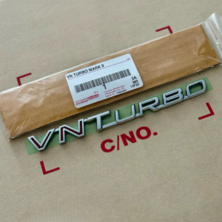 แท้ศูนย์ 💯% โลโก้ VN TURBO ไซส์กลาง ติดกระจังหน้า FORTUNER ข…