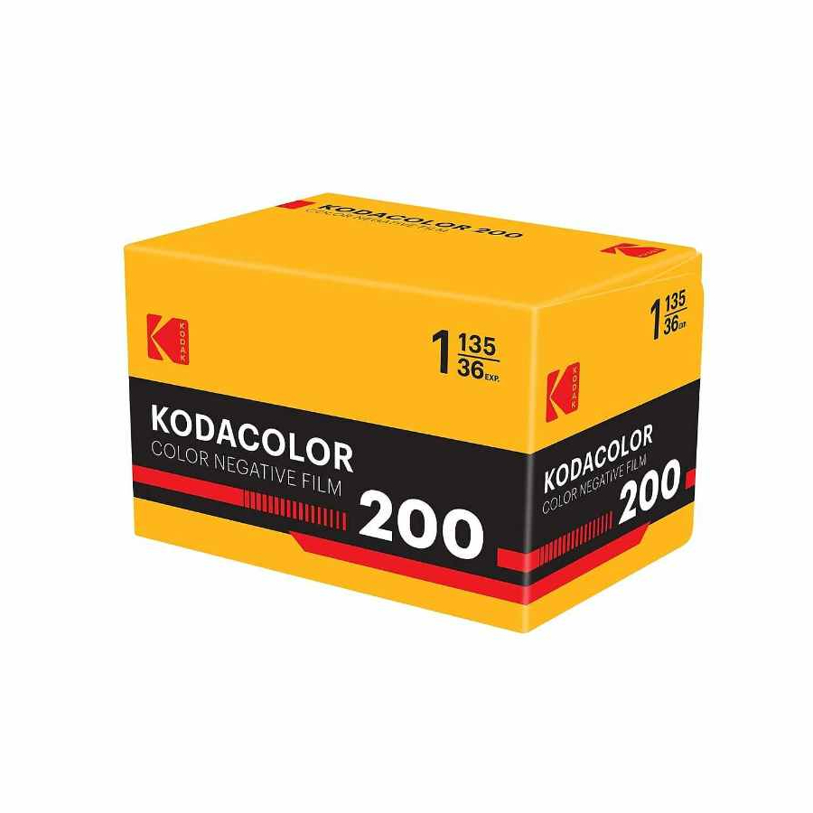 ฟิล์มสี KODACOLOR 200 35mm 36exp ฟิล์ม Kodak 200 135-36 Color Negative Film 35mm