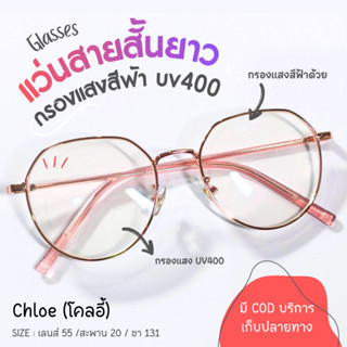แว่นสายตาสั้น ยาว ปกติ กรองแสงสีฟ้า ไม่เปลี่ยนสี รุ่น MushRo…