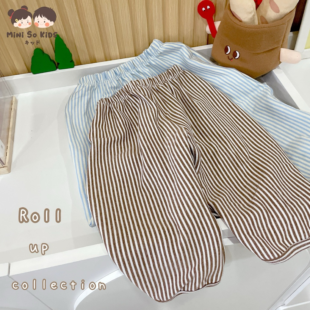 กางเกงขายาวเด็ก Roll-up Pants Collection👦🏻👧🏻