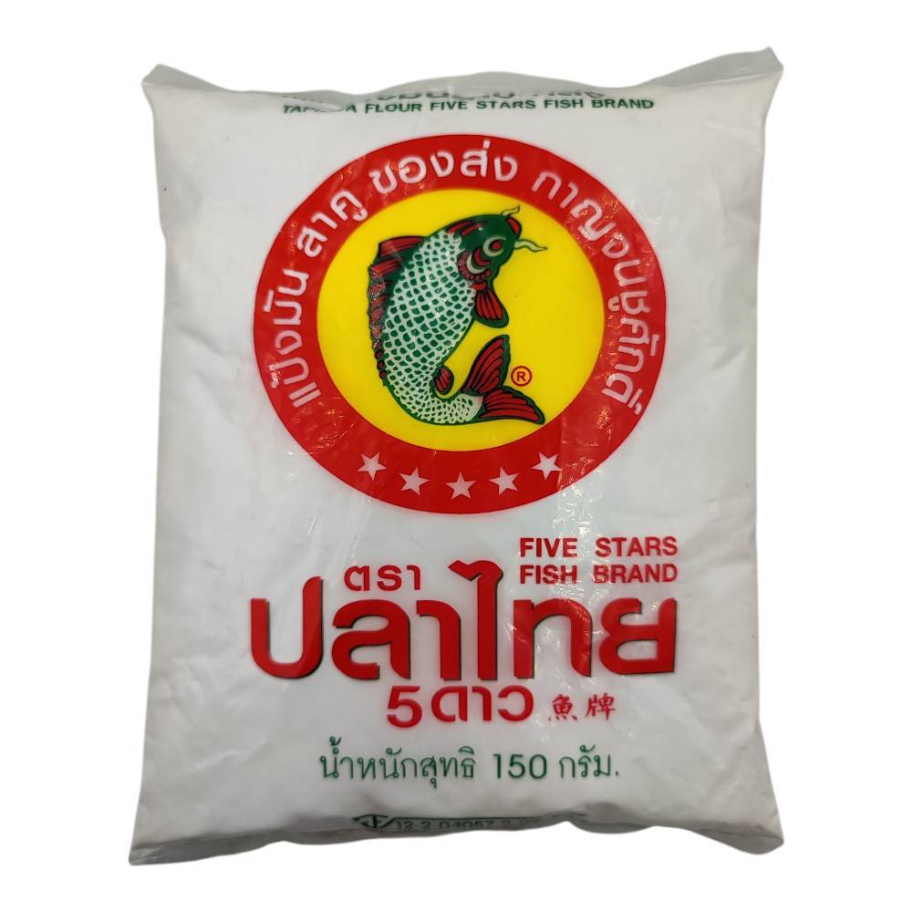 แป้งมันสำปะหลัง ตรา ปลาไทย 5 ดาว ขนาด 150 กรัม - รูปที่ 2