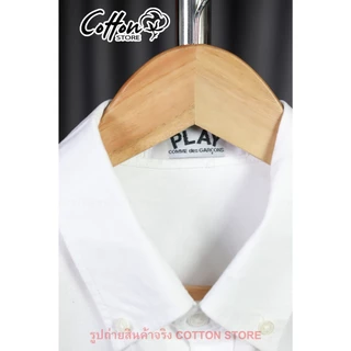 เสื้อเชิ้ต Play-A งานปัก Shirt ผ้า Cotton Oxford ทรงสวย ใส่ได้ทั้งชายหญิง พร้อมส่งจากไทย