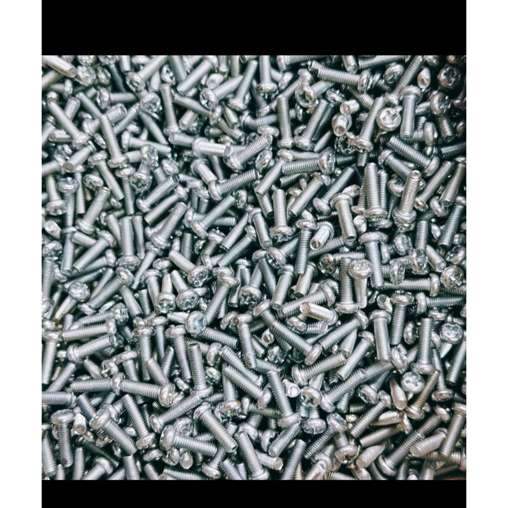 จำนวน1000ตัว น๊อต น๊อตตัวผู้ รุ่น m3*10 ที่ยึด