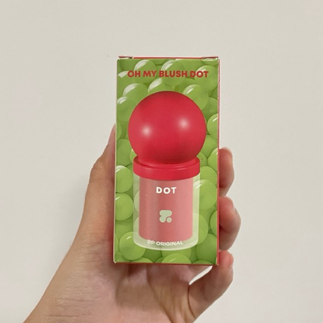(ของใหม่) 2P Oh My Blush Dot #02 poppy 🩷