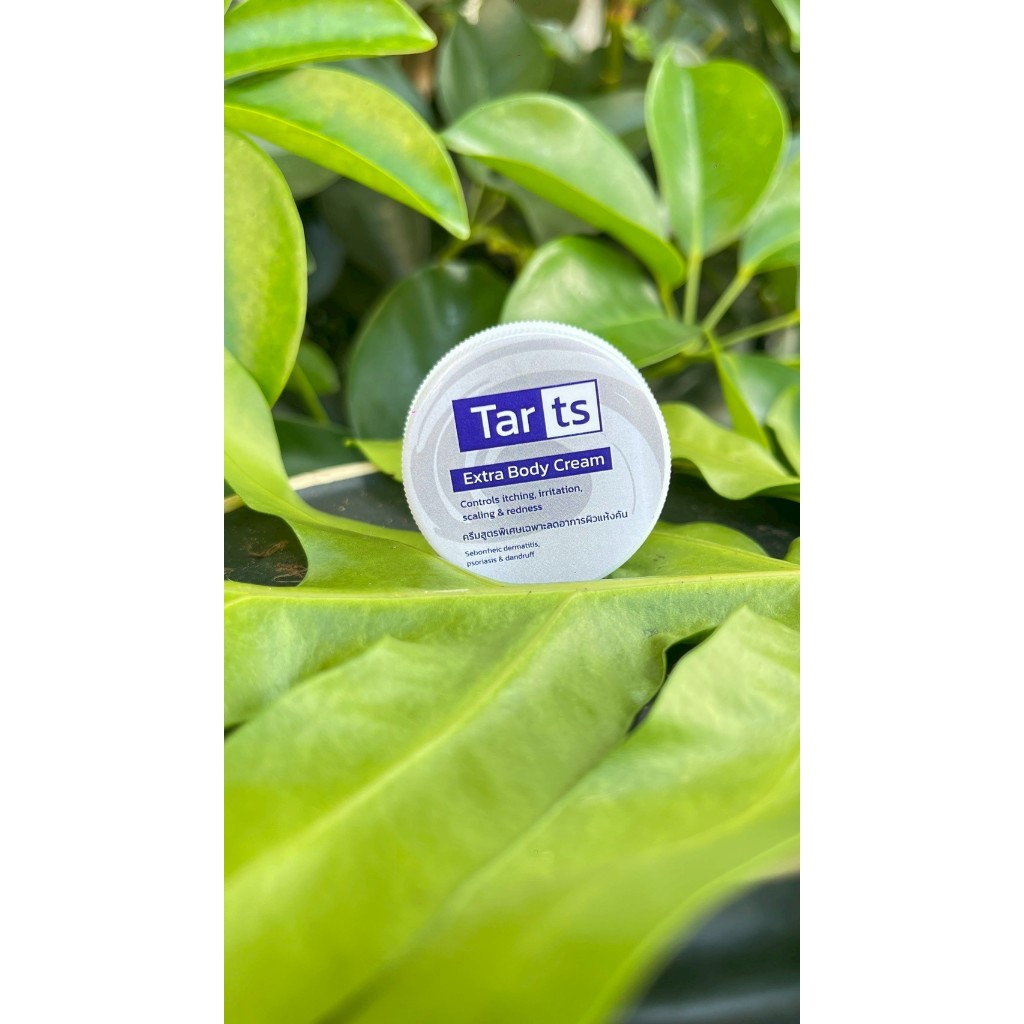 ขายดี!! TARts Extra Body Cream (15 g.) ทาร์ตครีมทาผิวกายสูตรเข้มข้นสำหรับ สะเก็ดเงิน,เซ็บเดิร์ม,ผิวหนังอักเสบ,คัน,ลอก แด