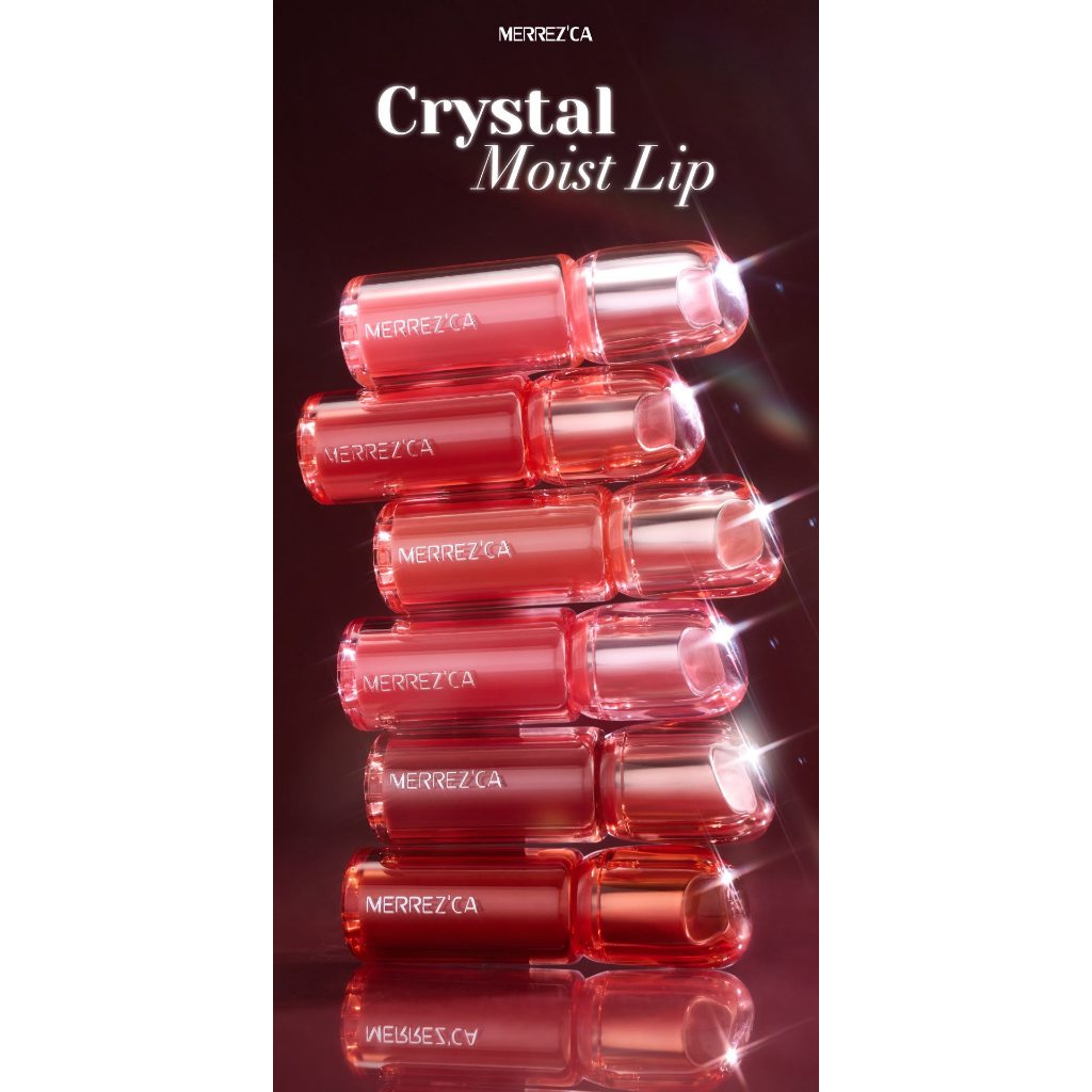 Merrezca Crystal Moist Lip ลิปลูกแก้ว ฉ่ำวาวเล่นแสง ปากสวยอิ่มน้ำขั้นสุด ราคา ถูกที่สุด ดีลบีเคเค แกลเลอรีภาพที่ 4