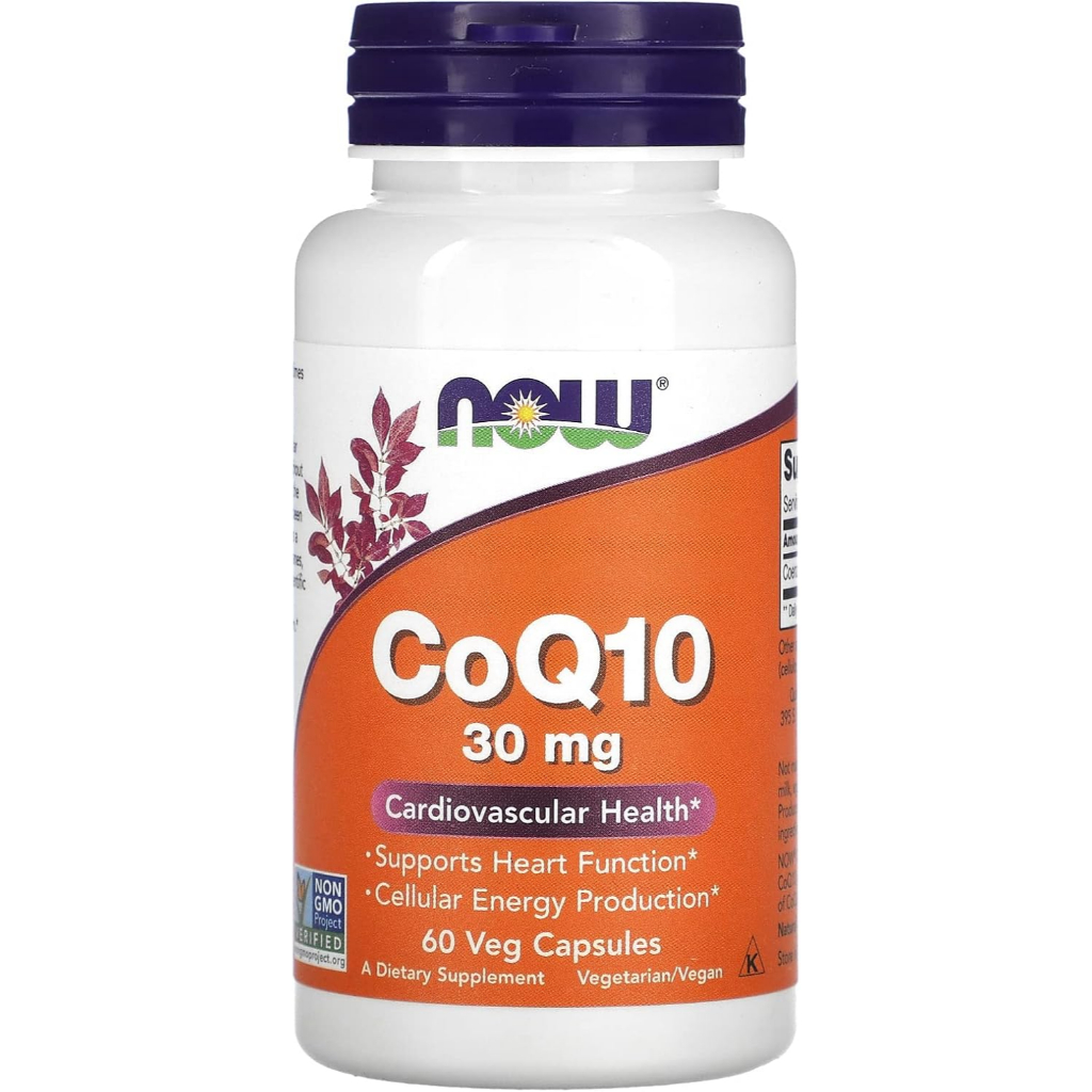 Now Foods COQ-10 สุขภาพหัวใจ โลหิต ผิวพรรณ ของแท้จากอเมริกา
