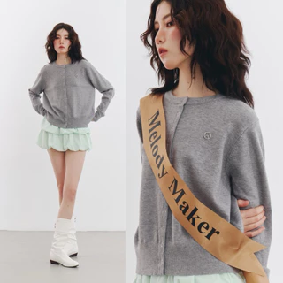 (5สี 2ไซส์) Muffin cardigan คาร์ดิแขนยาว รุ่น T112 - Mesave