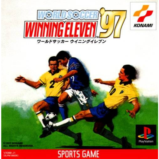 [PS1] World Soccer Winning Eleven '97 (1 DISC) เกมเพลวัน แผ่นก็อปปี้ไรท์ PS1 GAMES BURNED CD-R DISC
