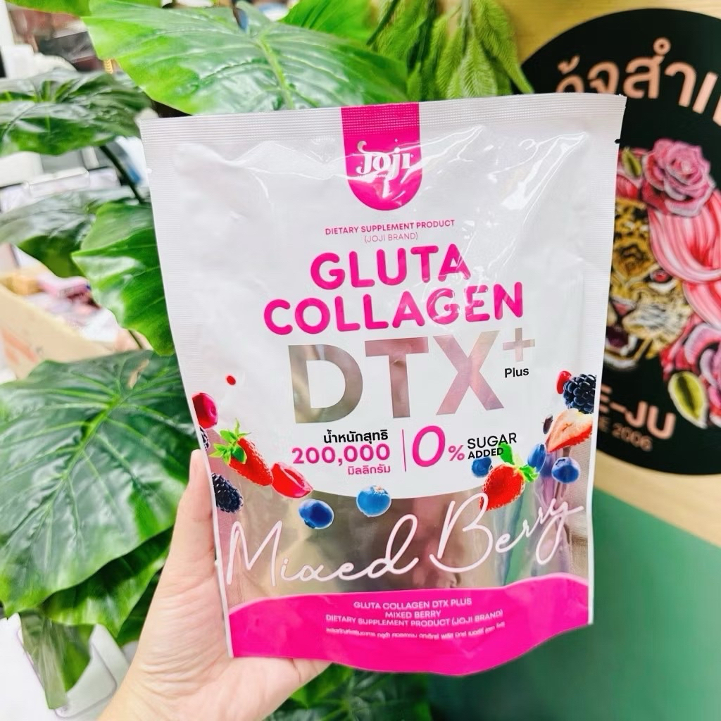Joji gluta collagen dtx mixed berry plus