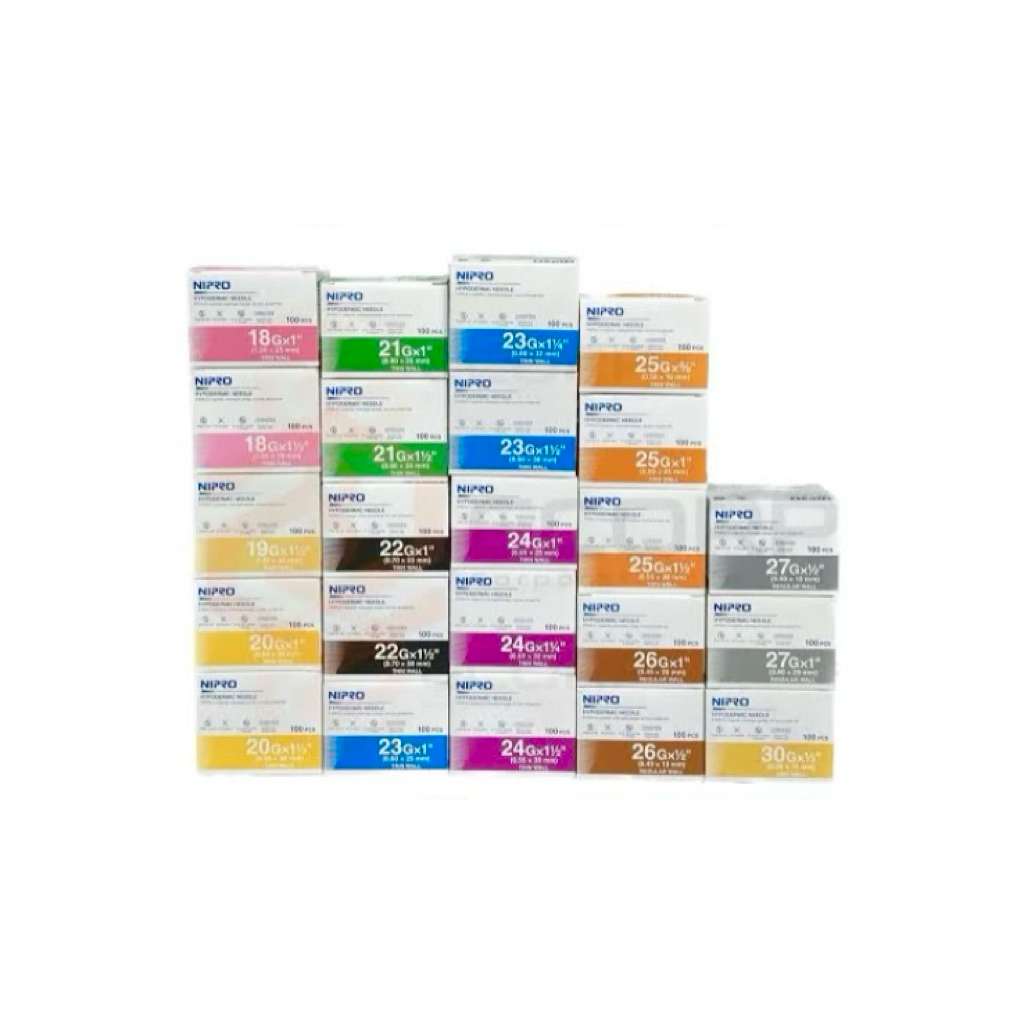 ^(ยกกล่อง) นิโปร Nipro NIPRO I.V. CATH 100 ชิ้น ทุกขนาด