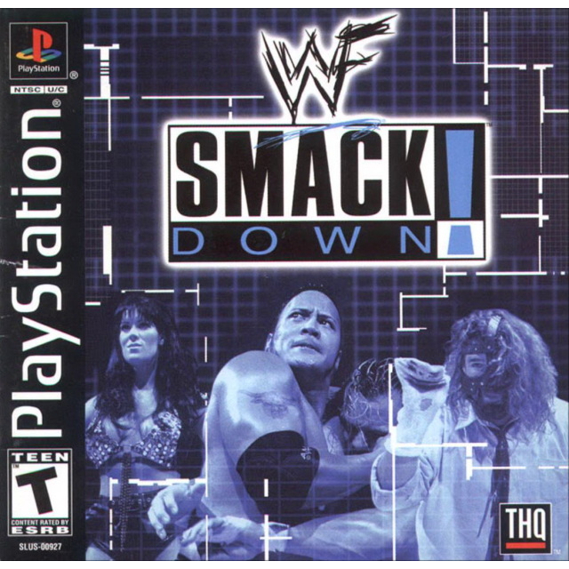[PS1] WWF SmackDown! (1 DISC) เกมเพลวัน แผ่นก็อปปี้ไรท์ PS1 GAMES BURNED CD-R DISC