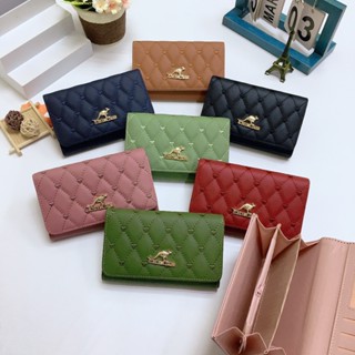 DZ40#กระเป๋าตัง กระเป๋า2พับกลาง ผู้หญิงกระเป๋าสตางค์ ไซส์ยาว…