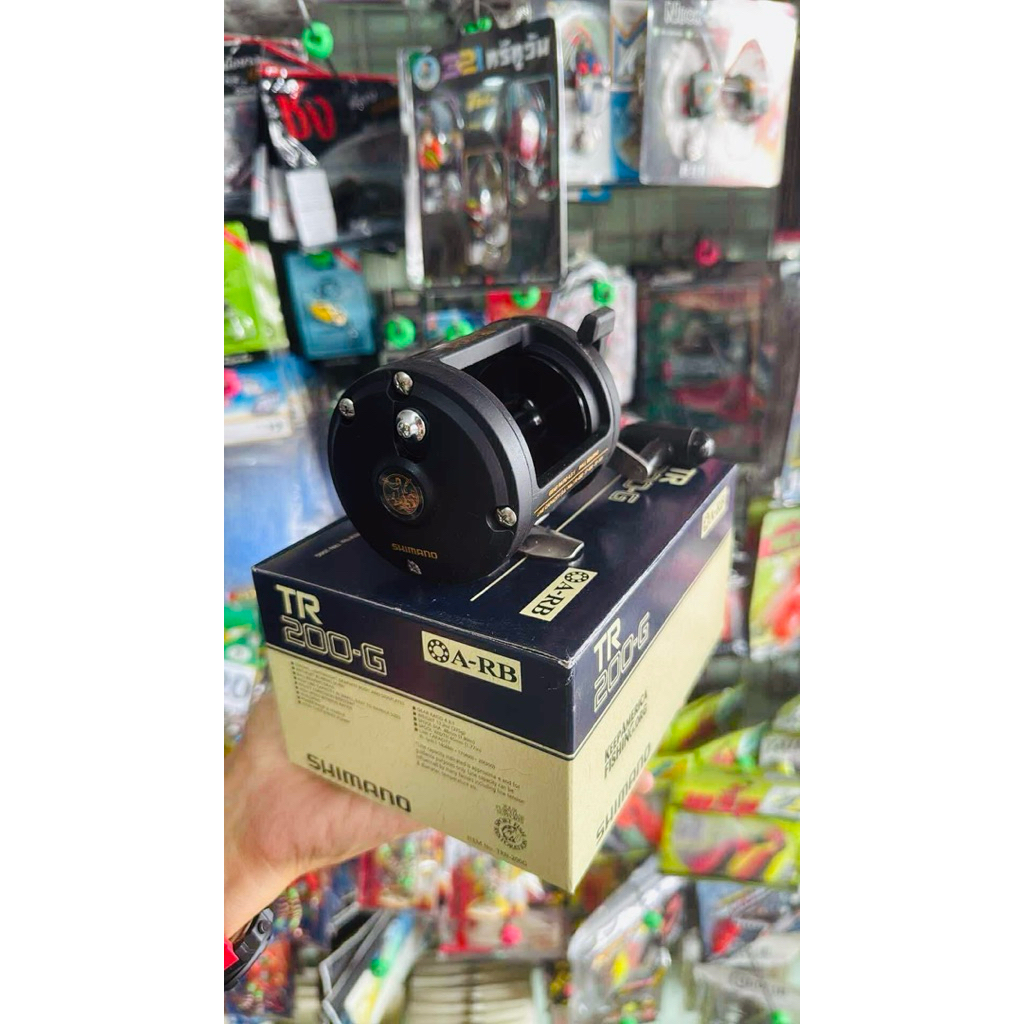 ฝากลม shimano TR200-G อัดปลาใหญ่ งานทะเล ชิมาโน่ฝากลม