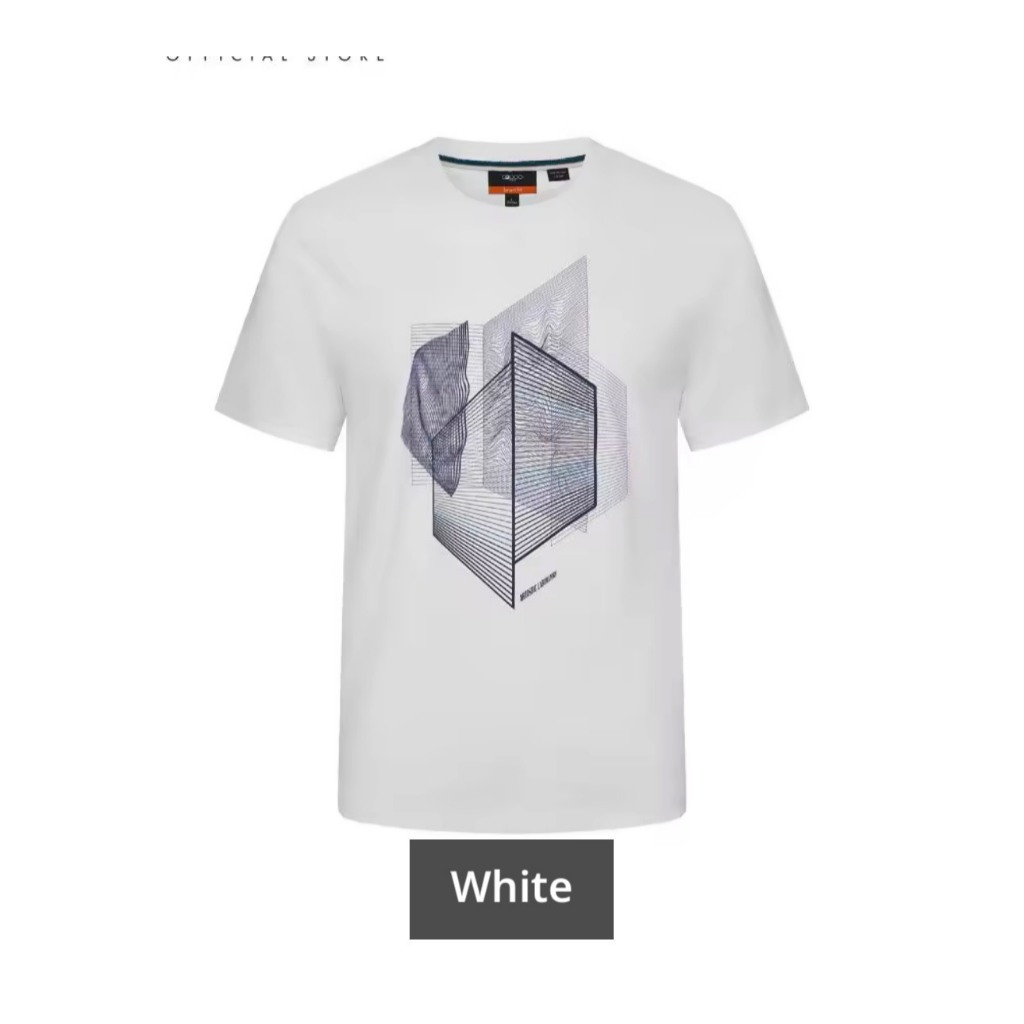 G2000 เสื้อยืดสำหรับผู้ชาย ทรง Smart Fit รุ่น 4614016200 WHITE