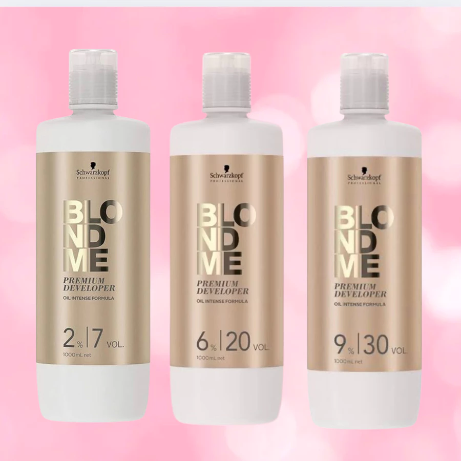Schwarzkopf Blondme Premium Developer 1000 ML.6% ดีเวลลอปเปอร์ สำหรับผสมสีย้อมผม และ ฟอกสีผม
