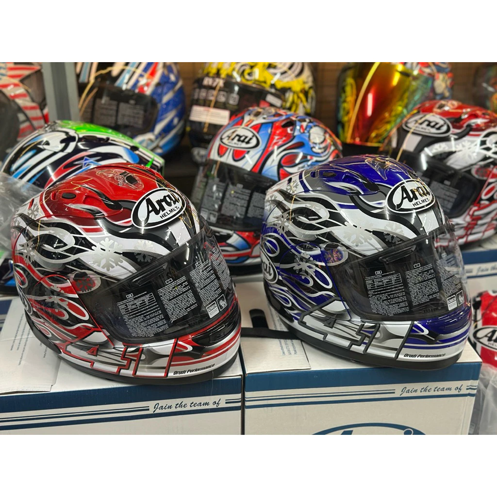หมวกกันน๊อตArai งาน1:1 ไฟเเดงดำ ไฟดำ ไฟน้ำเงิน เเข็งเเรง สวยงาม thumbnail 3