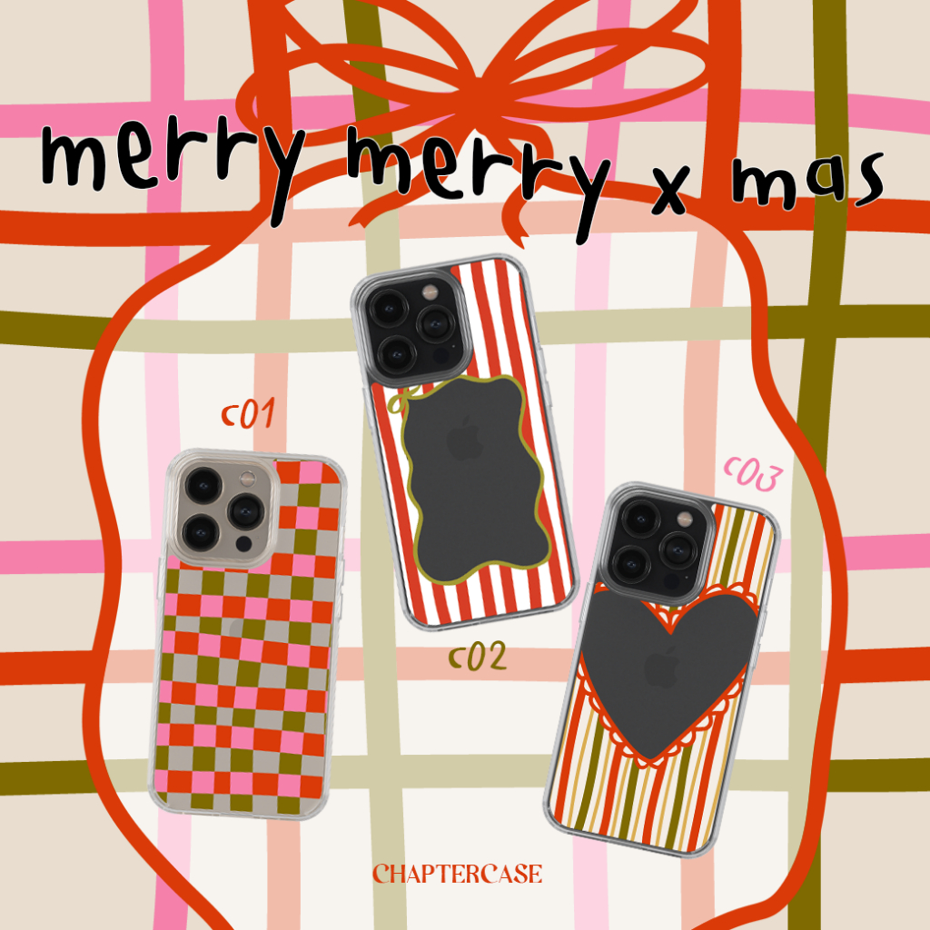 chaptercase - merry merry x mas collection