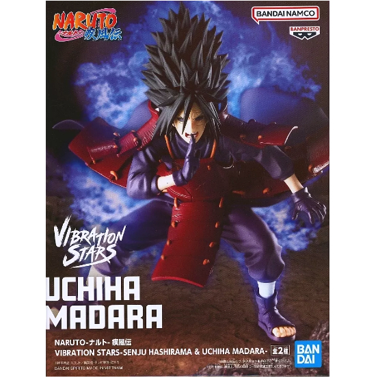 พร้อมส่ง Figure Uchiha Madara NARUTO Shippuden VIBRATION STARS ของแท้จากญี่ปุ่น