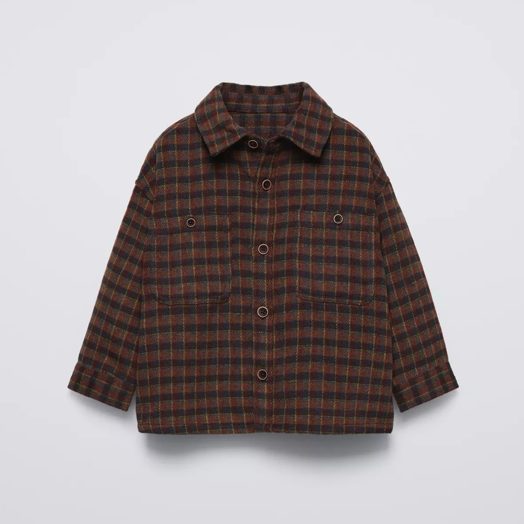 Zara Kids Check Overshirt