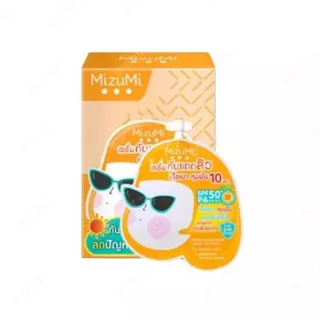 (ยกกล่อง 6 ซอง)MizuMi มิซึมิ B3 Acne Concentrate / AHA BHA Acne Serum 6g.
