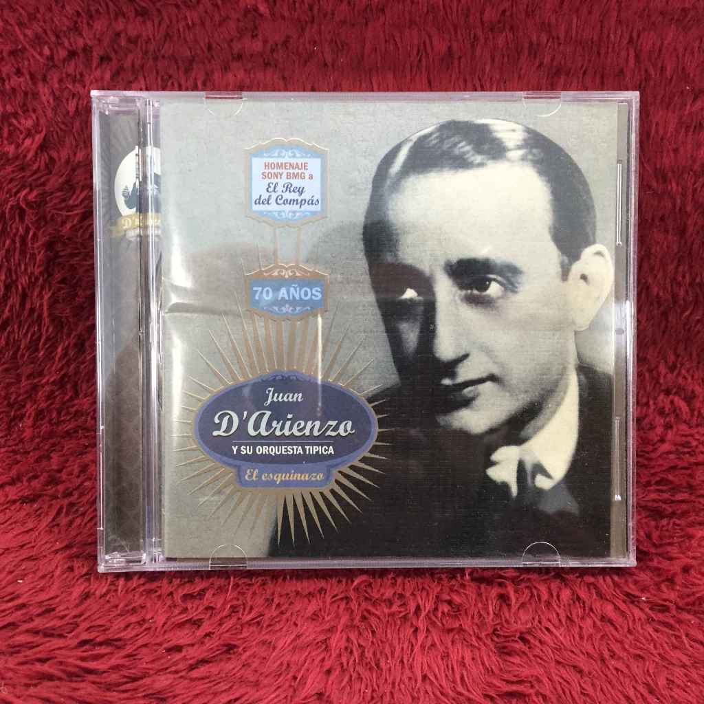 CD Juan D'Arienzo Y Su Orquesta Típica – El Esquinazo (1937-1938) สภาพตามรูปปก EA43-3