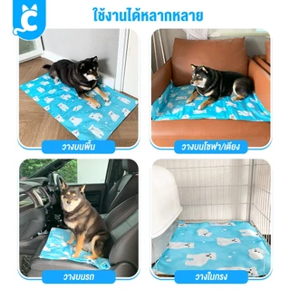 [ส่งฟรี🇹🇭] CleverPet แผ่นเจลเย็น ที่นอนเย็น เบาะเย็นแมว แผ่นเย็นหมา Pet Cooling Mat