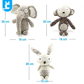[ส่งฟรี🇹🇭] CleverPet ของเล่นสุนัข บีบมีเสียง แข็งแรงทนทาน ตุ๊กตาสุนัข Rabbit Dog Toy