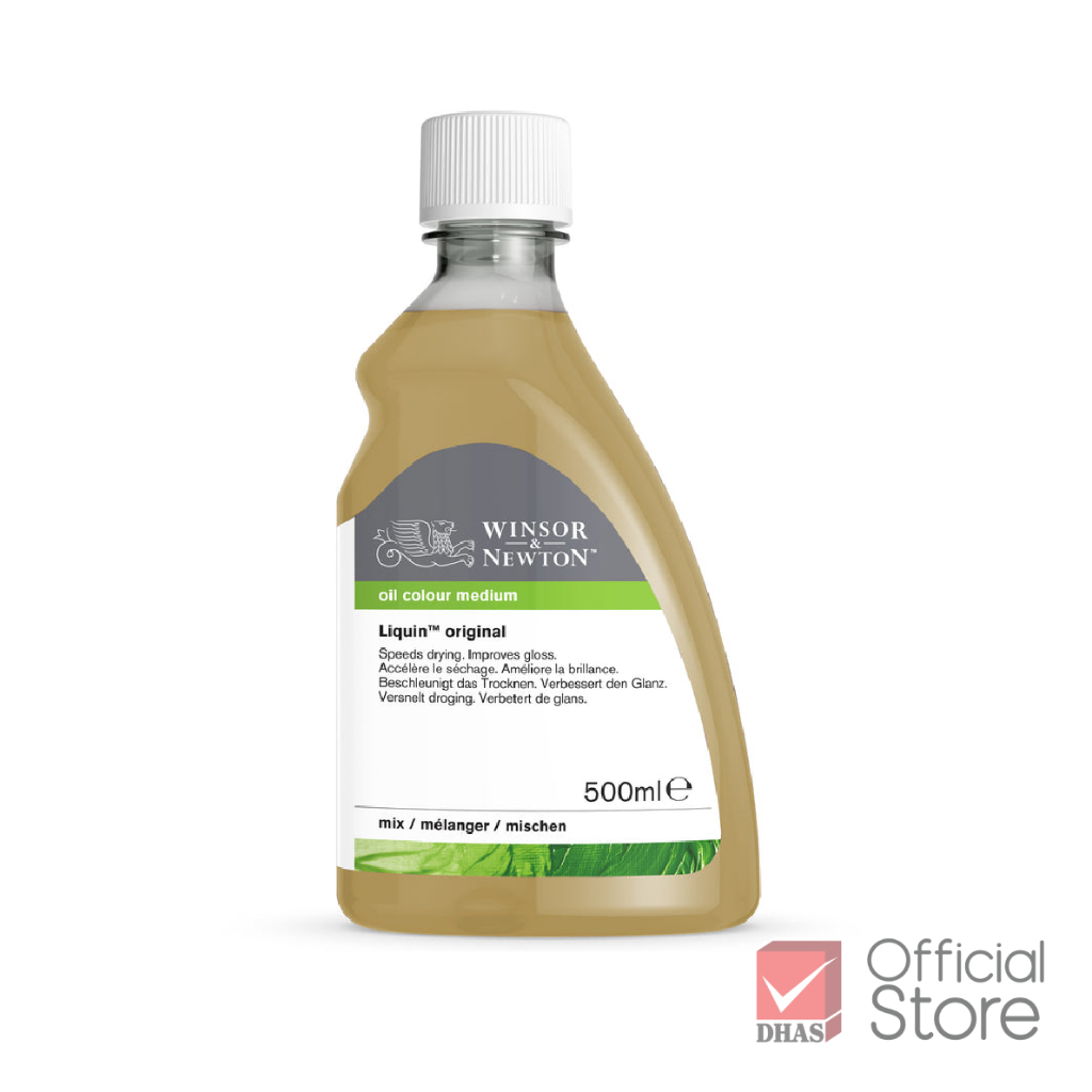 Winsor&Newton น้ำมันผสมสีแห้งเร็ว ลิควิน 250 มล. (Liquin Original) จำนวน 1 ขวด