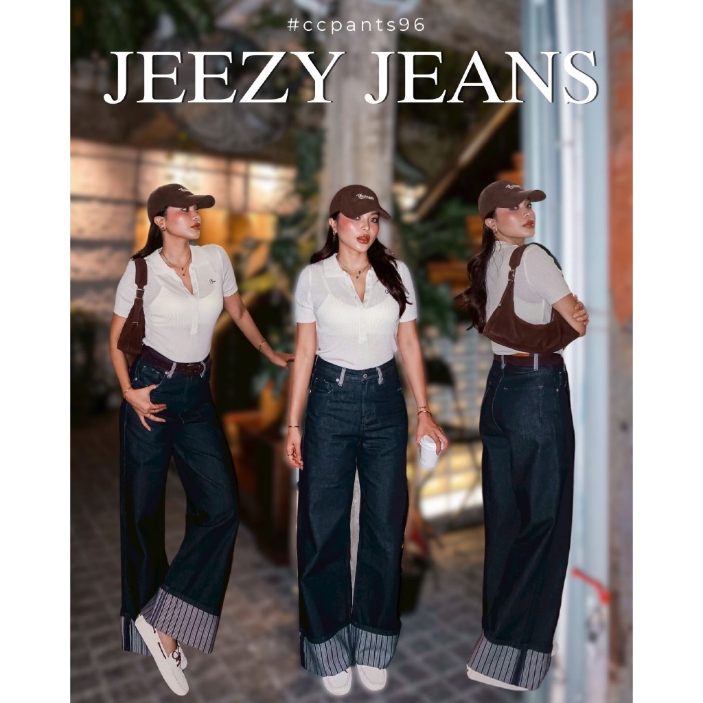 Chuuclothing Jeezy jeans [พร้อมส่ง] เก็บโค้ดหน้ากิจกรรม – โปรปัง