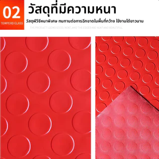 【ขายดีที่สุด】 PVCพรมกันลื่น ⚠️ ห้องครัว - ร้านอาหาร - โกดัง 🍳 ทำความสะอาดง่ายทนต่อน้ำมัน 60×90/180CM