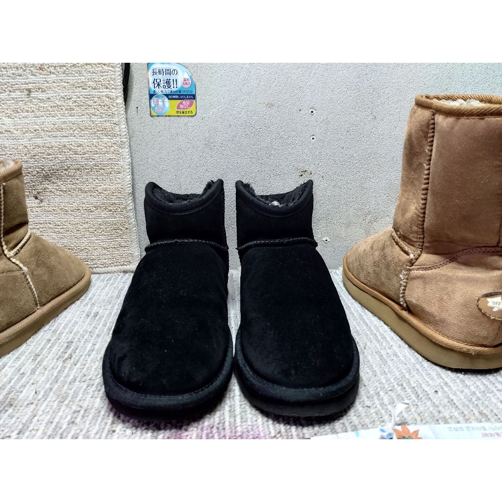 รองเท้าบูทหน้าหนาว NUOVO สีดำ # 40 # 25.0 cm