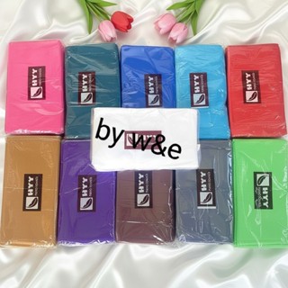 ผ้าเช็ดผมนาโน ยกโหล (สีละโหล)รุ่นบาง